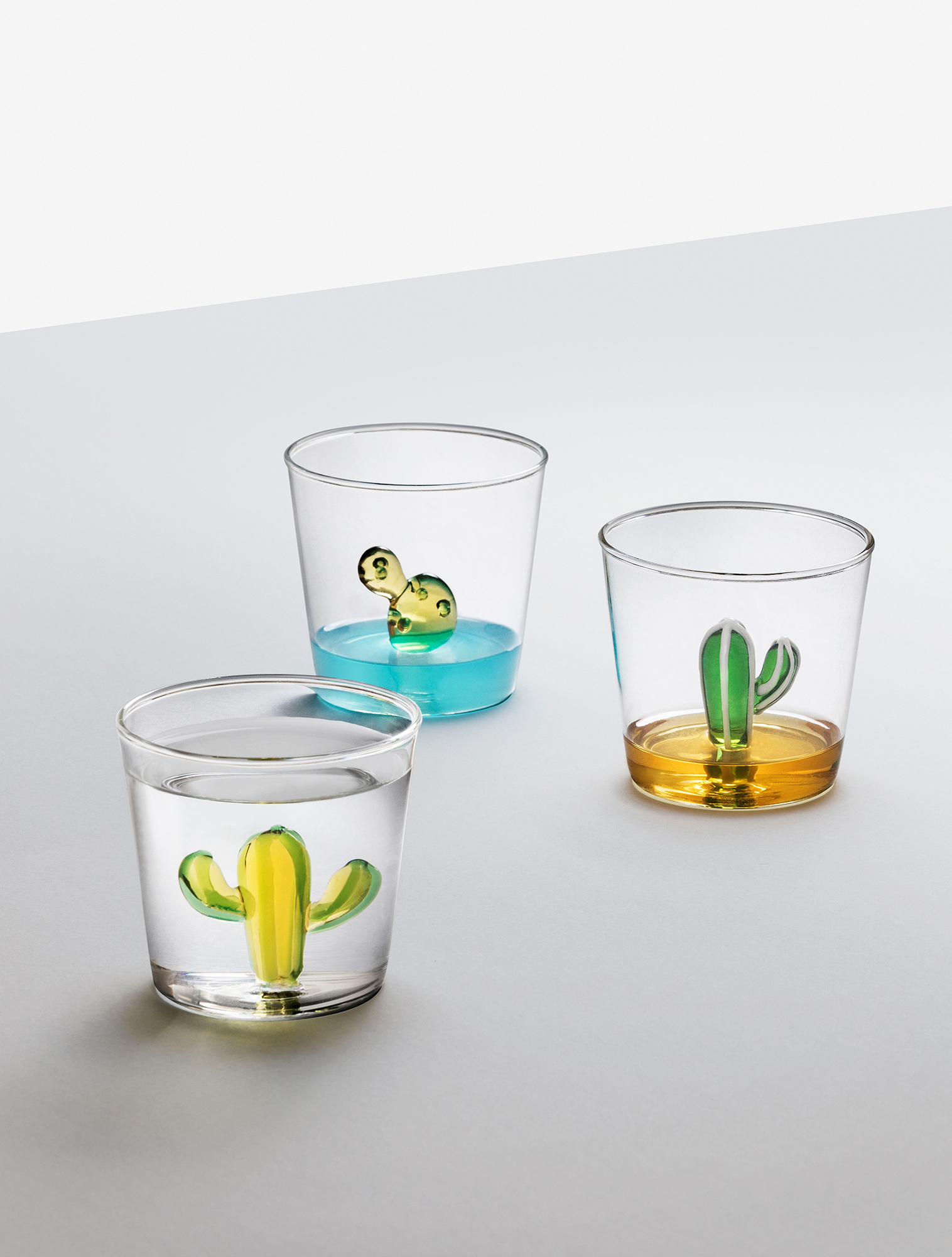 Стакан для воды Desert Plants, 350 мл от Ichendorf Milano