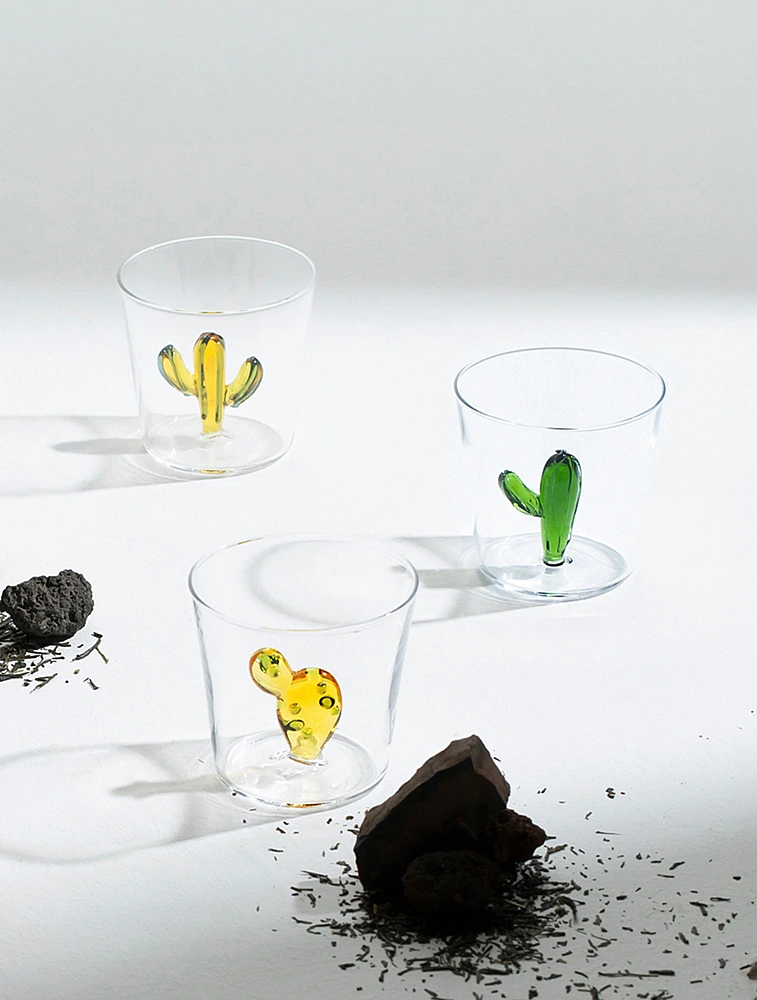 Стакан для воды Desert Plants, 350 мл от Ichendorf Milano