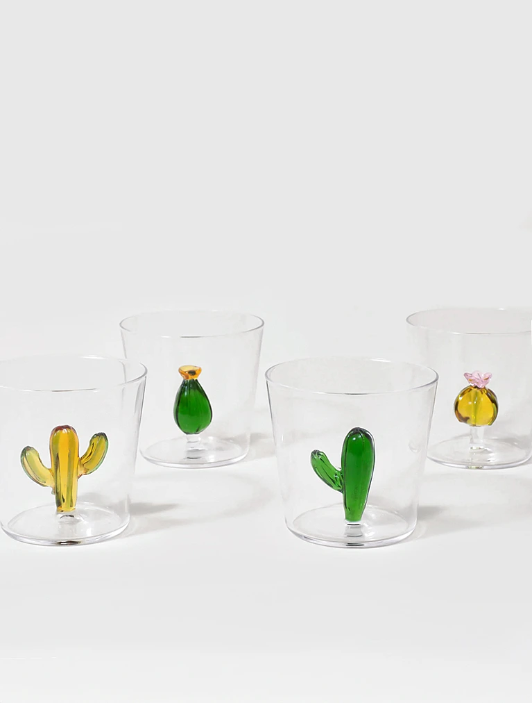 Стакан для воды Desert Plants, 350 мл от Ichendorf Milano