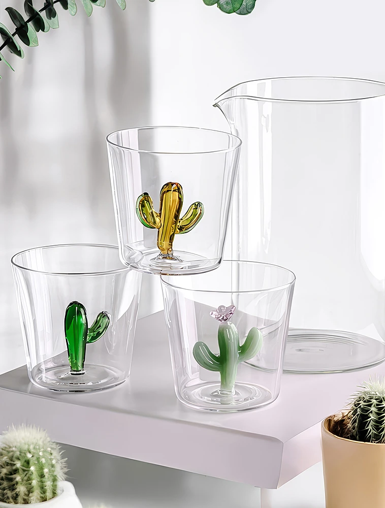 Стакан для воды Desert Plants, 350 мл от Ichendorf Milano