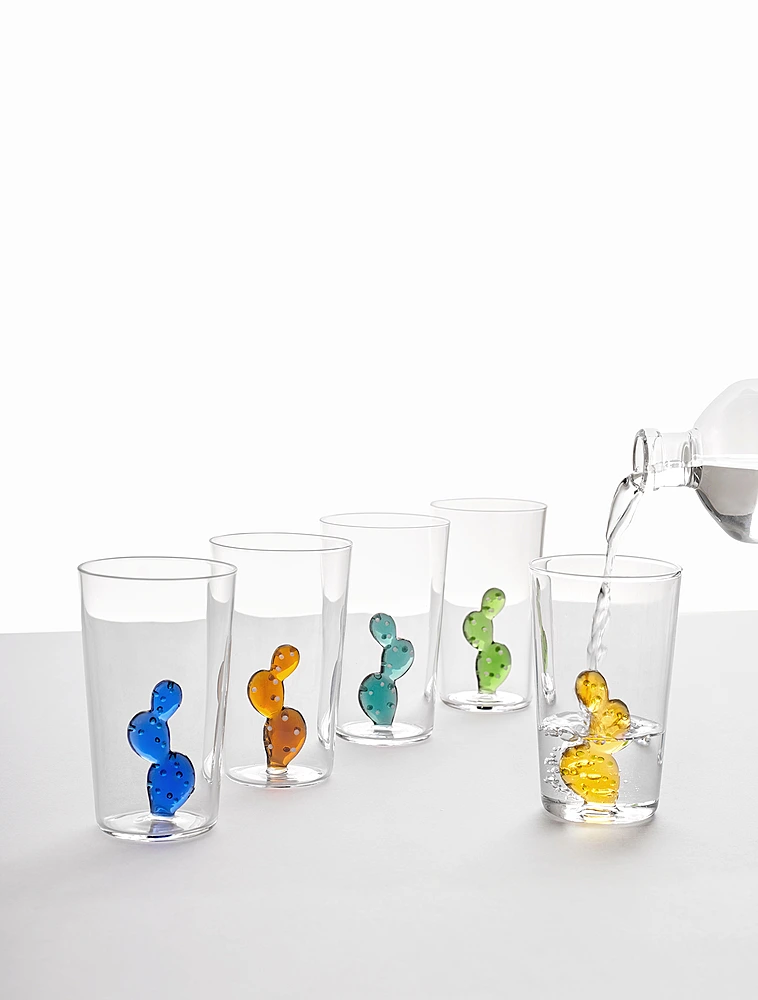Стакан для воды Desert Plants, 450 мл от Ichendorf Milano