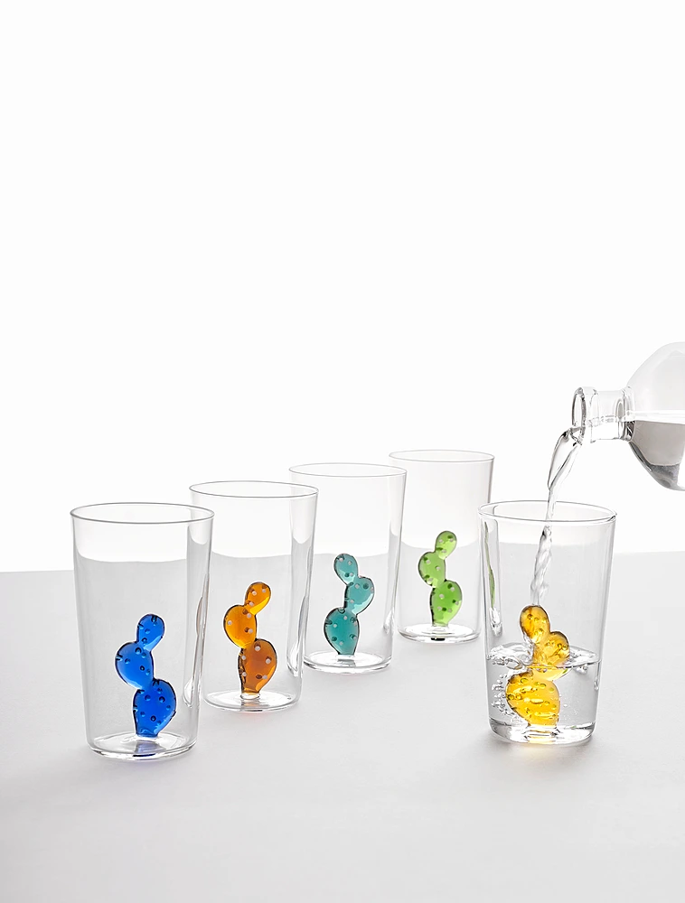 Стакан для воды Desert Plants, 450 мл от Ichendorf Milano