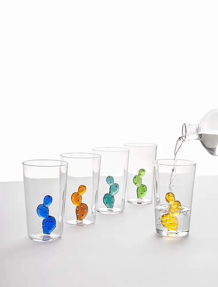 Стакан для воды Desert Plants, 450 мл от Ichendorf Milano