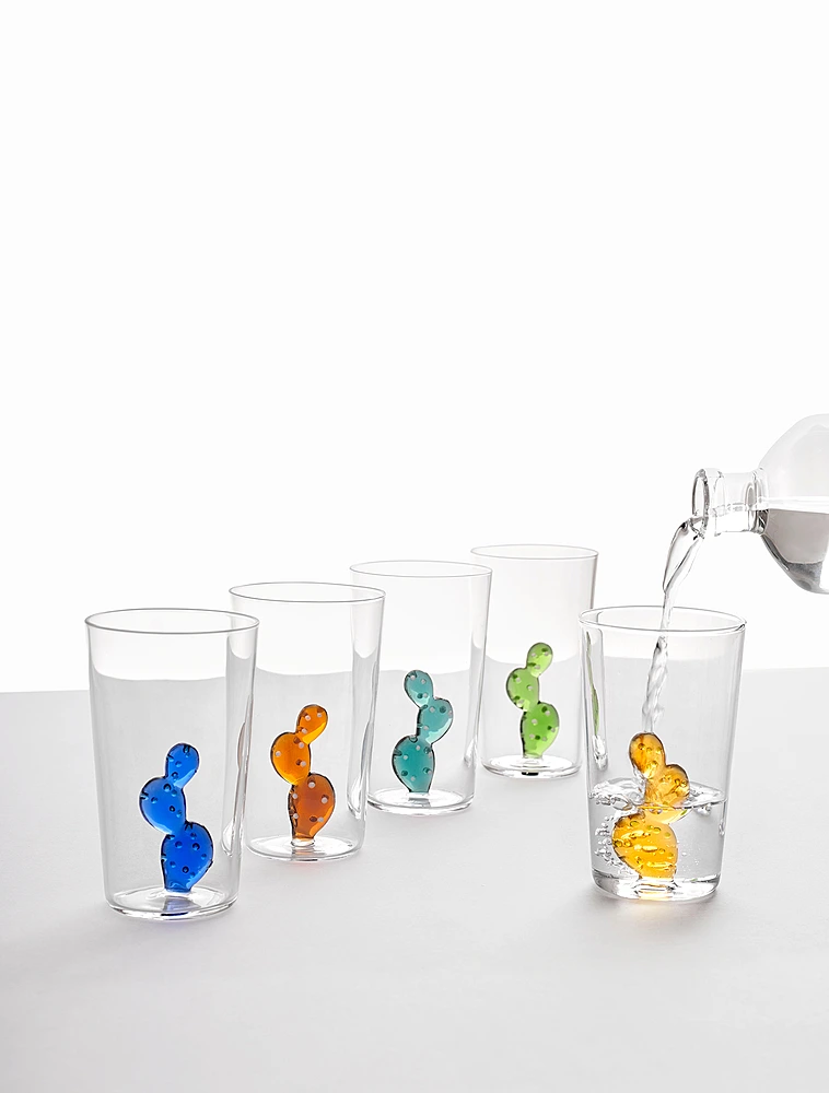 Стакан для воды Desert Plants, 450 мл от Ichendorf Milano