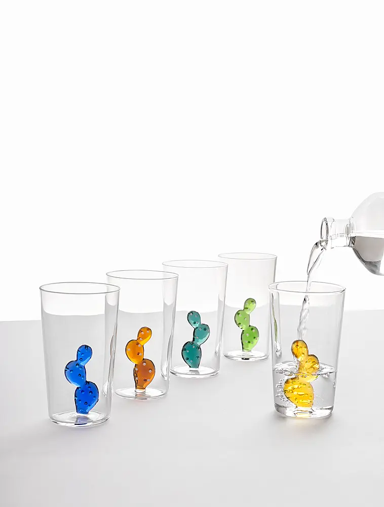 Стакан для воды Desert Plants, 450 мл от Ichendorf Milano