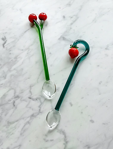 Набор из 2 чайных ложек Fruits & Flowers, 15 см