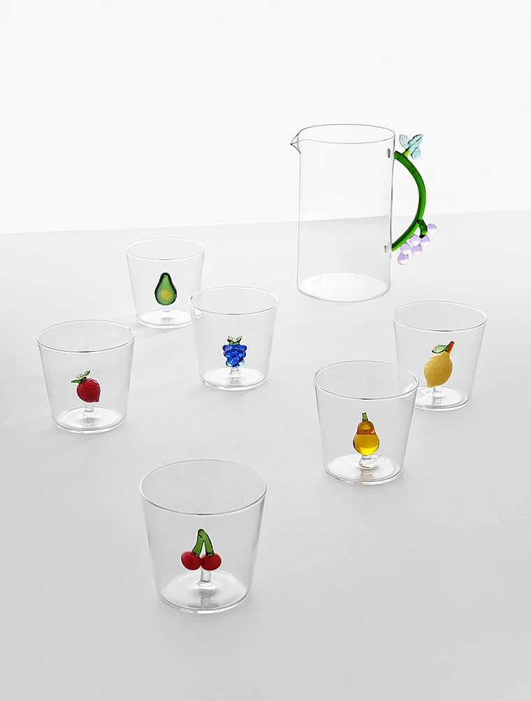 Стакан для воды Fruits & Flowers, 350 мл от Ichendorf Milano