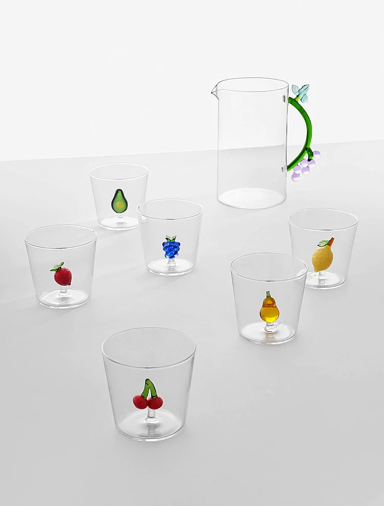 Стакан для воды Fruits & Flowers, 350 мл от Ichendorf Milano