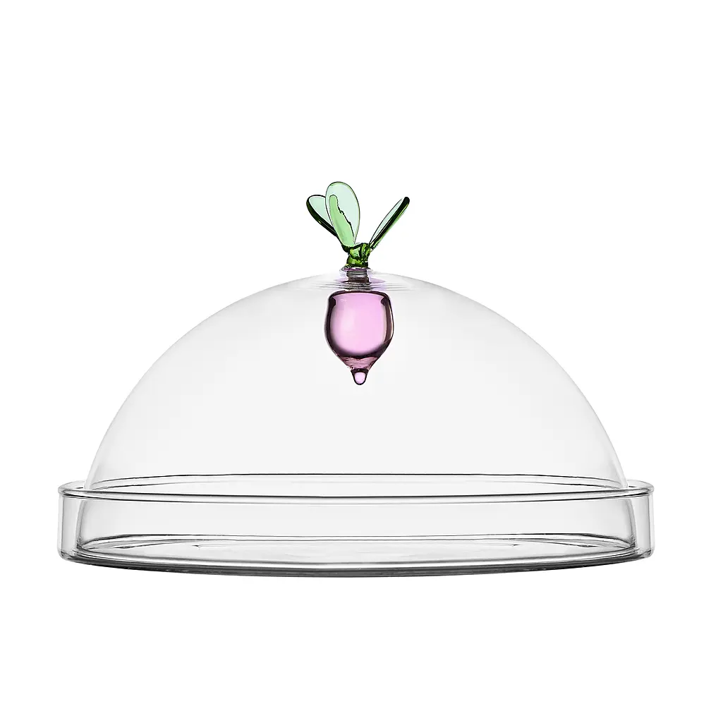 Тортовница с крышкой Vegetables, 21 см от Ichendorf Milano