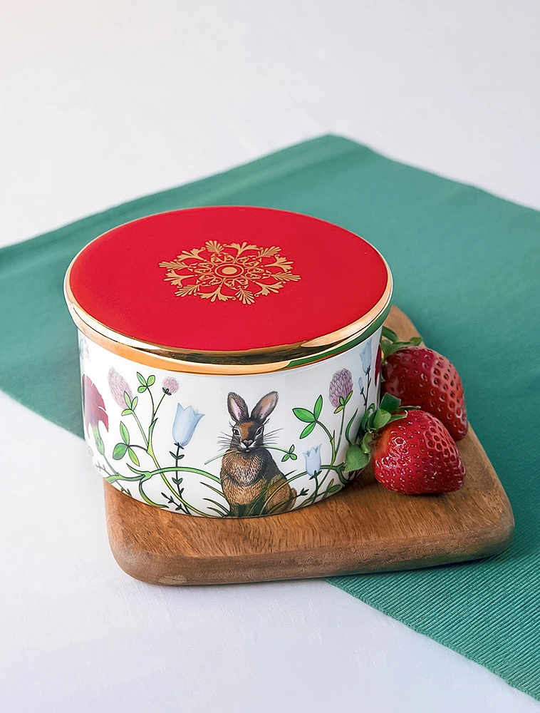 Шкатулка Сад Алисы, 13,5x8 см от Императорский фарфоровый завод