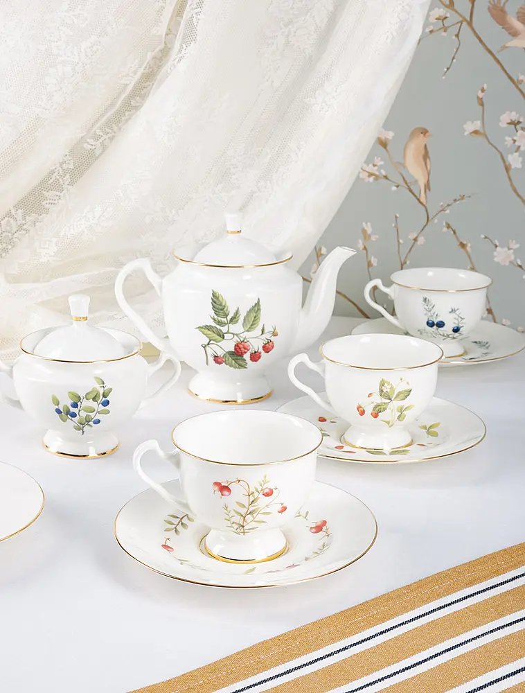 Чайная пара Айседора, 240 мл от Императорский фарфоровый завод