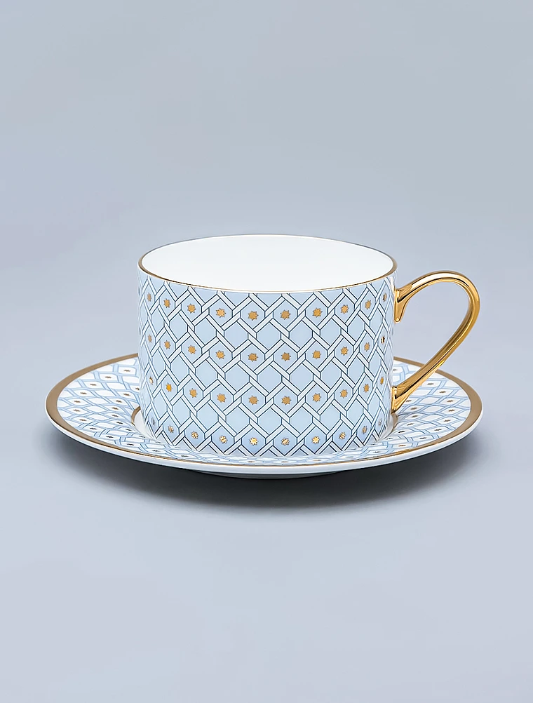 Чайная пара Азур, 250 мл от Императорский фарфоровый завод