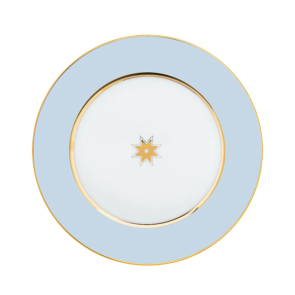 Закусочная тарелка Азур, 20 см от Императорский фарфоровый завод