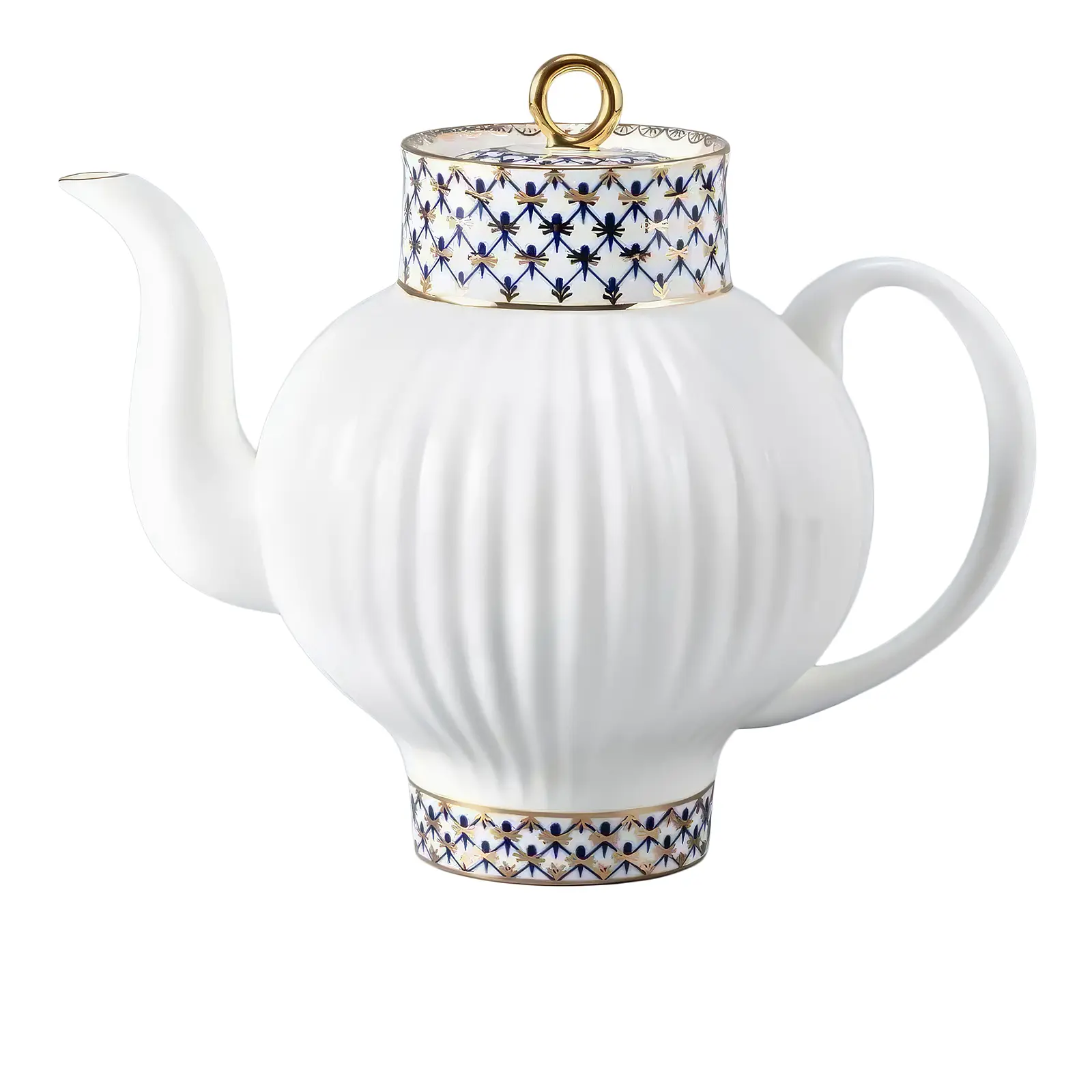 Заварочный чайник Кобальтовая сетка, 800 мл