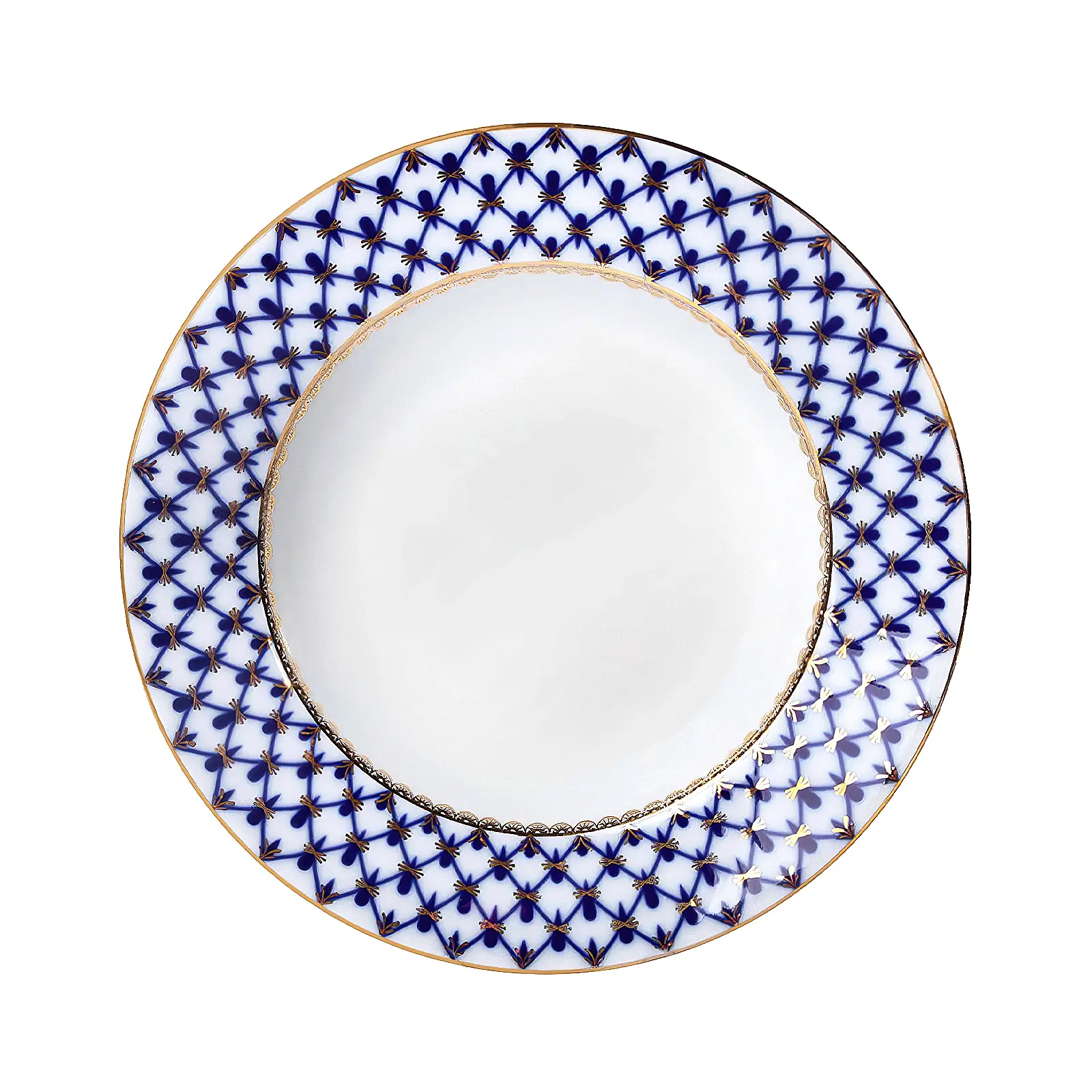 Закусочная тарелка Кобальтовая сетка, 20 см