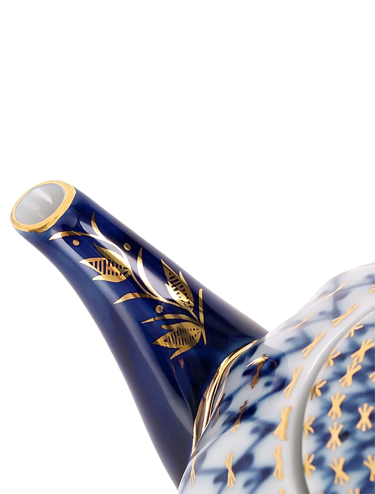 Заварочный чайник Кобальтовая сетка, 600 мл от Императорский фарфоровый завод