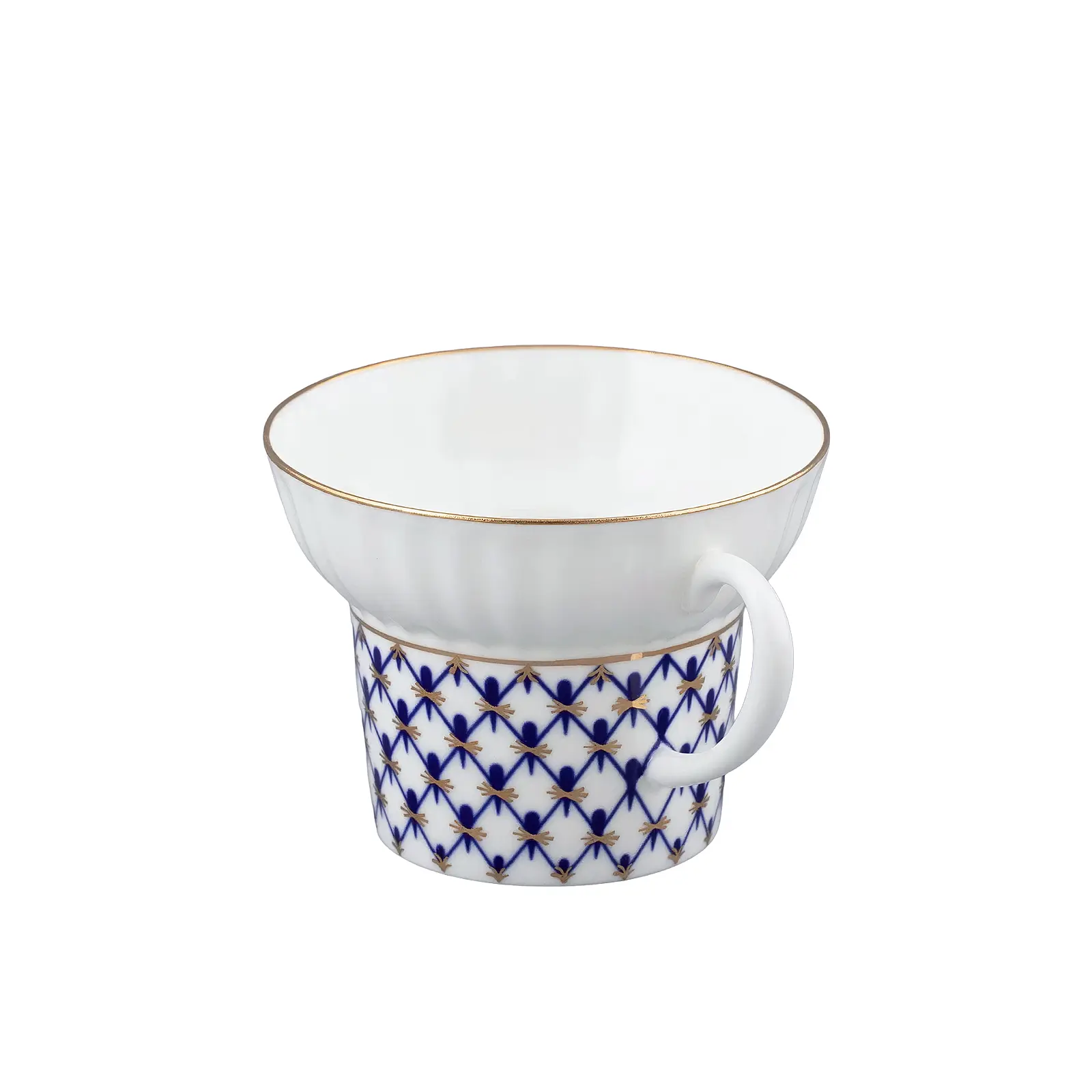 Кофейная пара Кобальтовая сетка, 155 мл