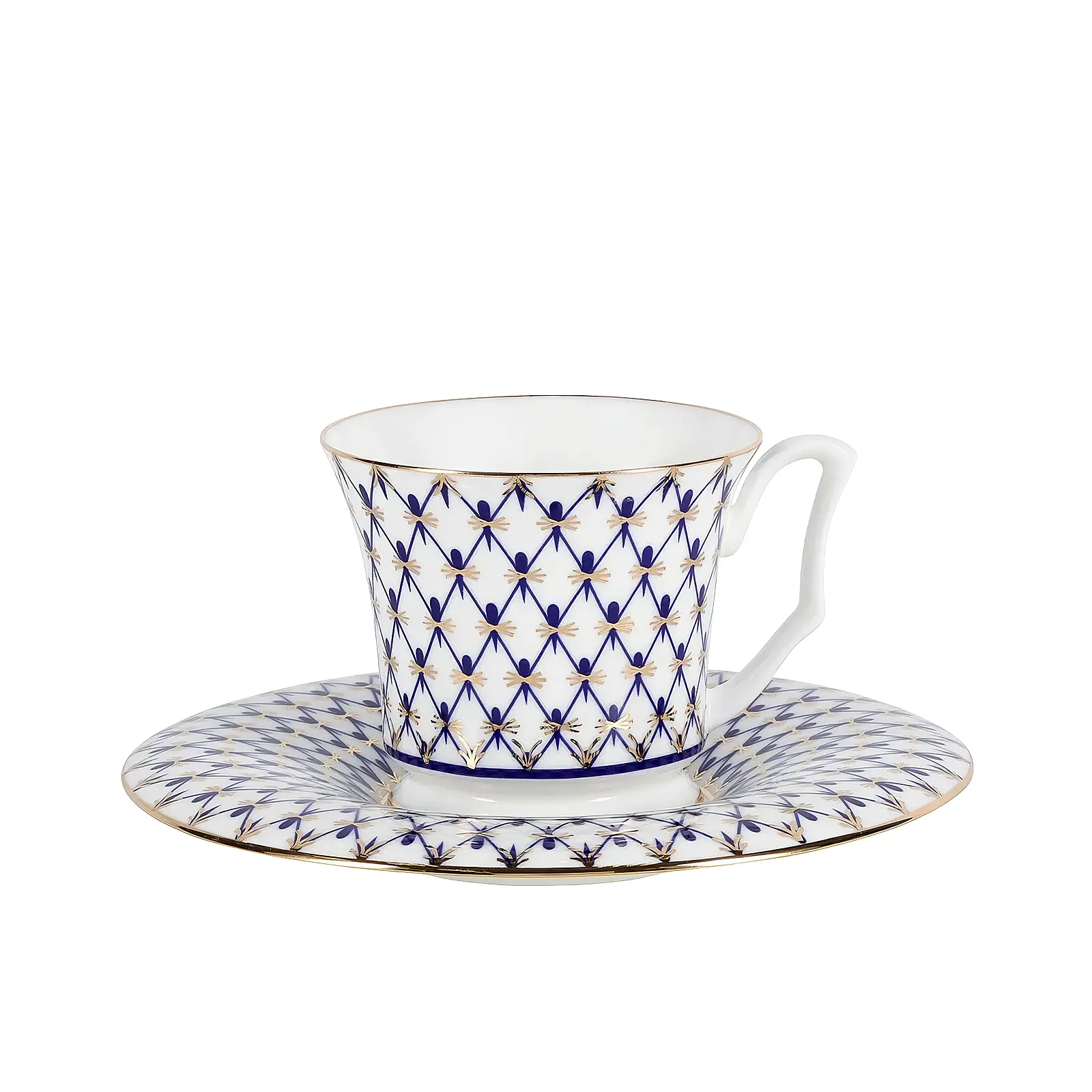 Кофейная пара Кобальтовая сетка, 145 мл