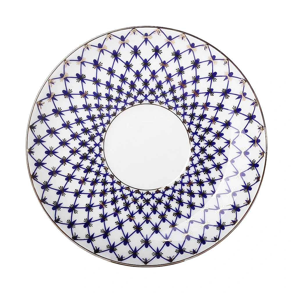 Чайная пара Кобальтовая сетка, 300 мл от Императорский фарфоровый завод