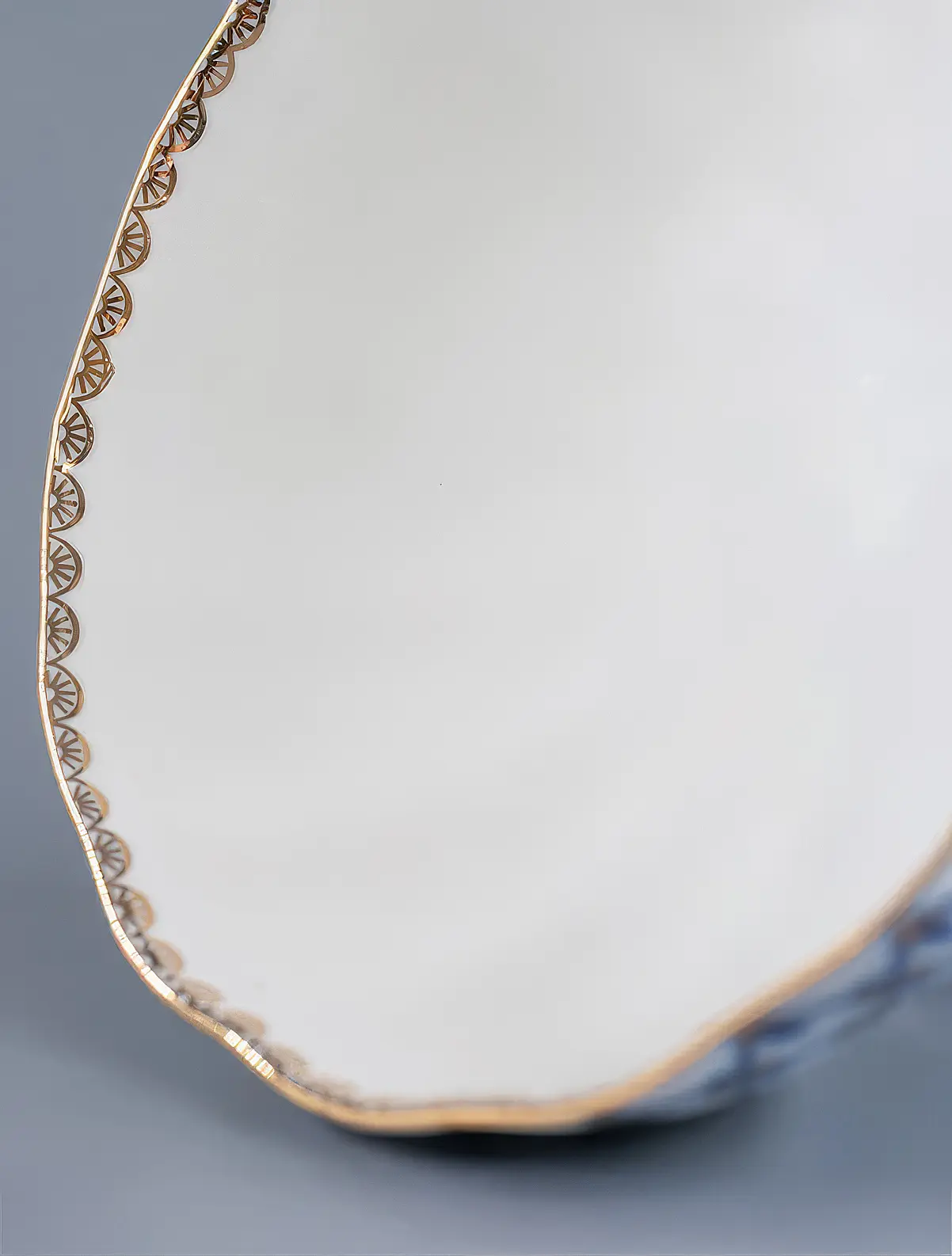 Конфетница Кобальтовая сетка, 13,5x7 см