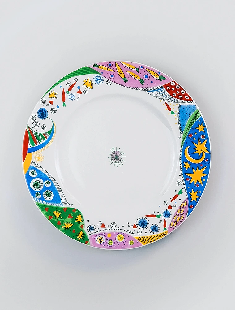 Чайный набор из 3 предметов Конфетти от Императорский фарфоровый завод