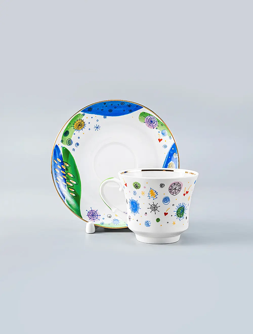 Чайный набор из 3 предметов Конфетти