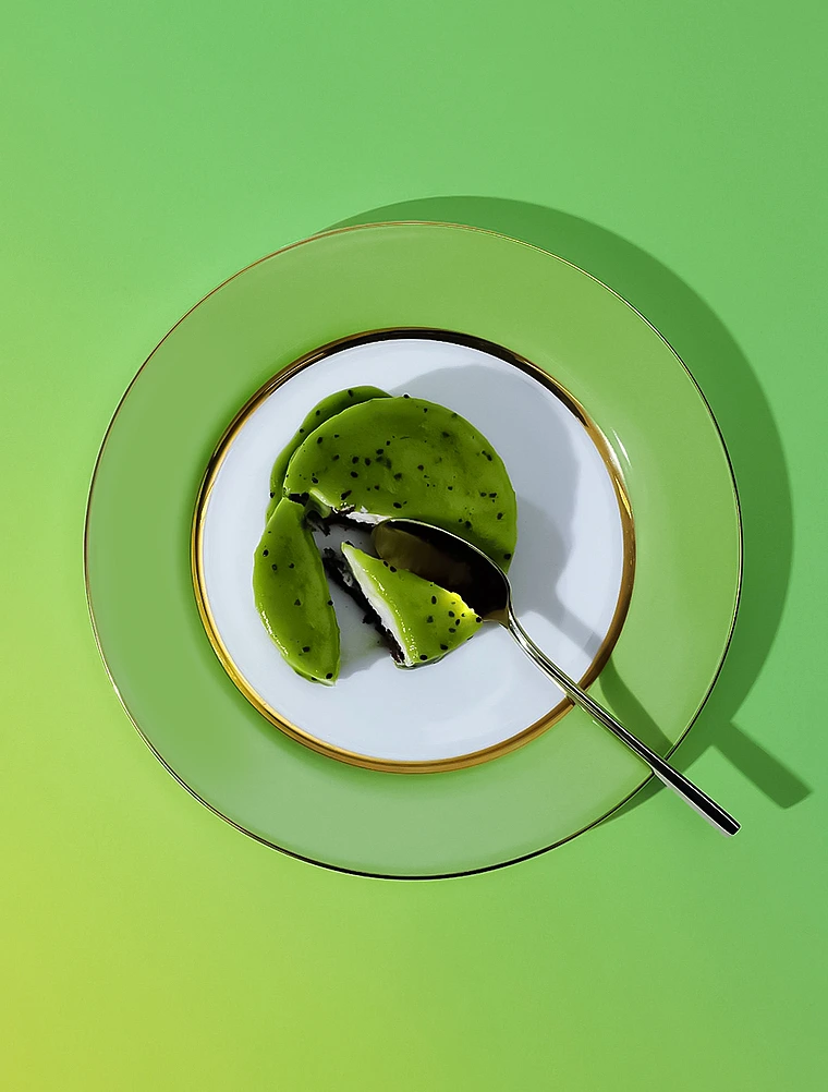 Закусочная тарелка Лайм, 20 см от Императорский фарфоровый завод