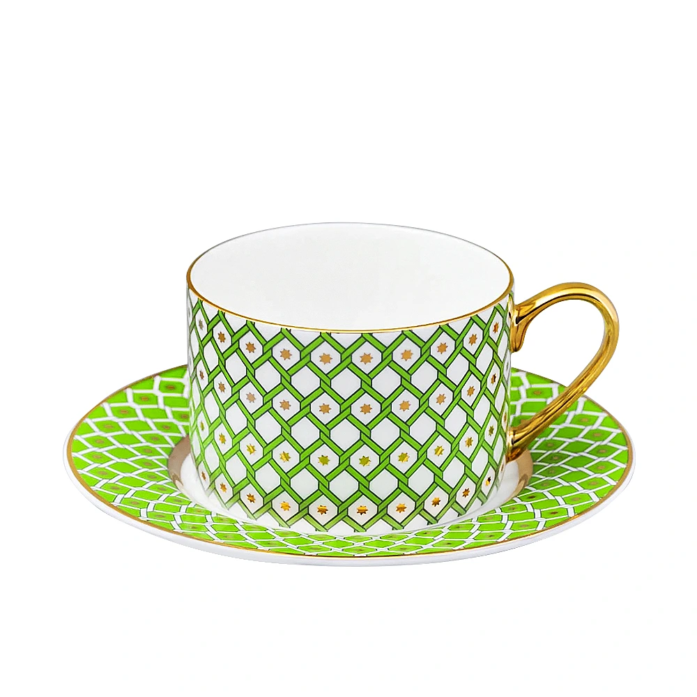 Чайная пара Лайм, 250 мл от Императорский фарфоровый завод