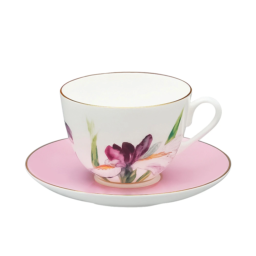 Чайная пара L’Art des Fleurs, 250 мл от Императорский фарфоровый завод