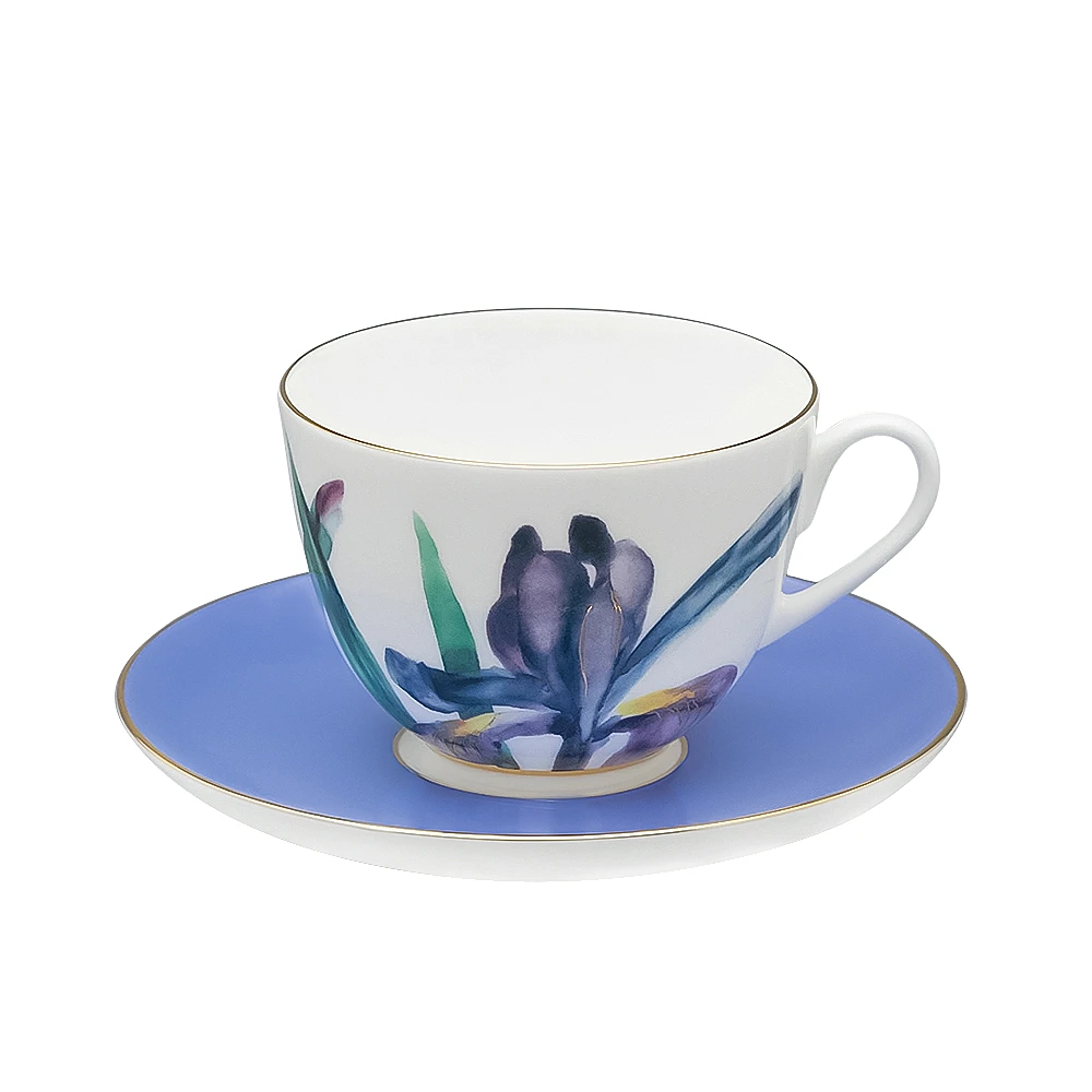 Чайная пара L’Art des Fleurs, 250 мл от Императорский фарфоровый завод