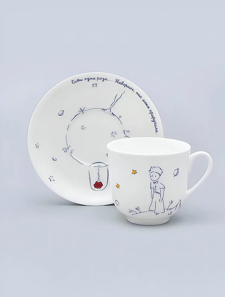 Детский набор из 2 предметов Маленький Принц от Императорский фарфоровый завод