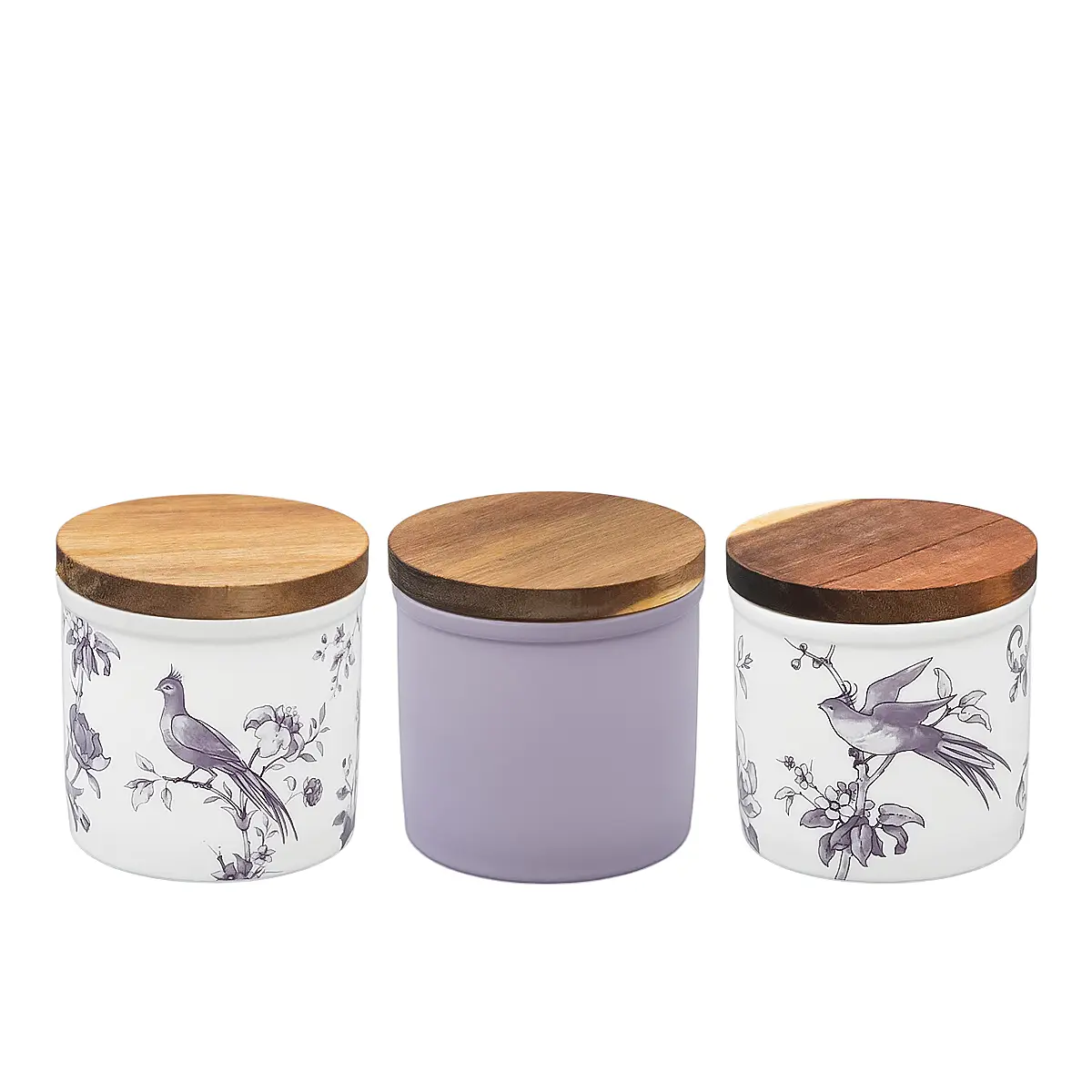 Набор из 3 ёмкостей для хранения сыпучих продуктов Monplaisir, 250 мл