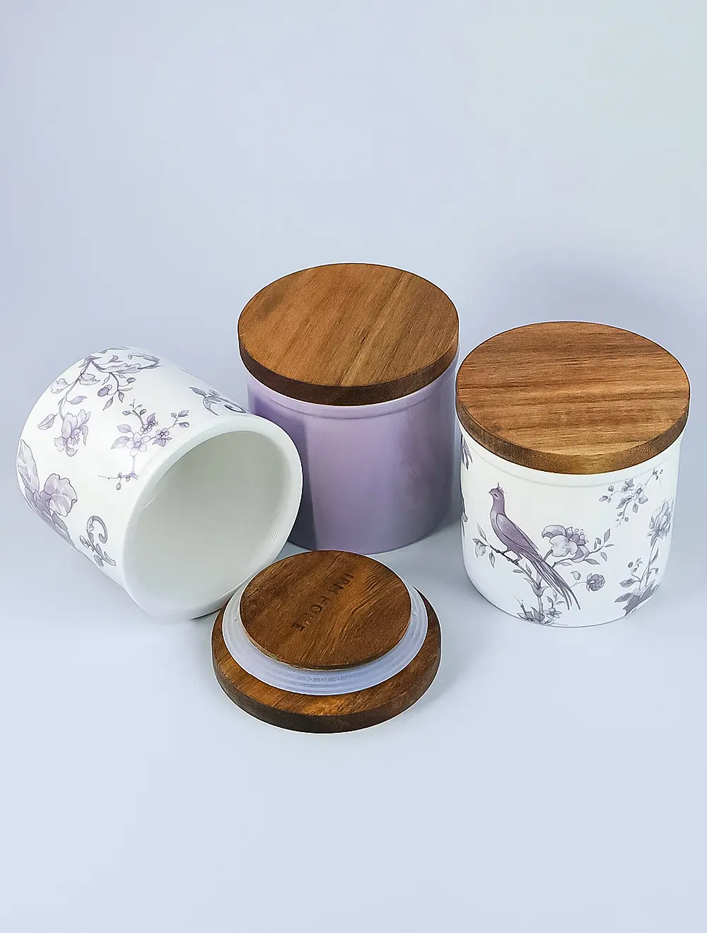 Набор из 3 ёмкостей для хранения сыпучих продуктов Monplaisir, 250 мл