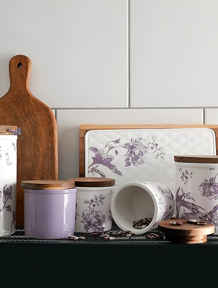 Набор из 3 ёмкостей для хранения сыпучих продуктов Monplaisir, 250 мл от Императорский фарфоровый завод