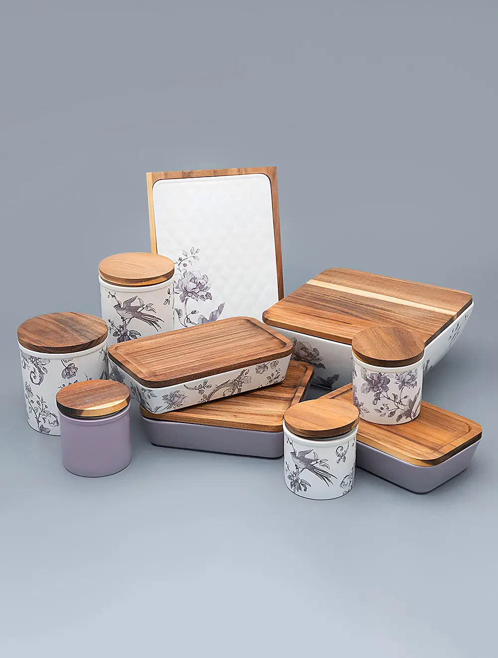 Набор из 3 ёмкостей для хранения сыпучих продуктов Monplaisir, 250 мл