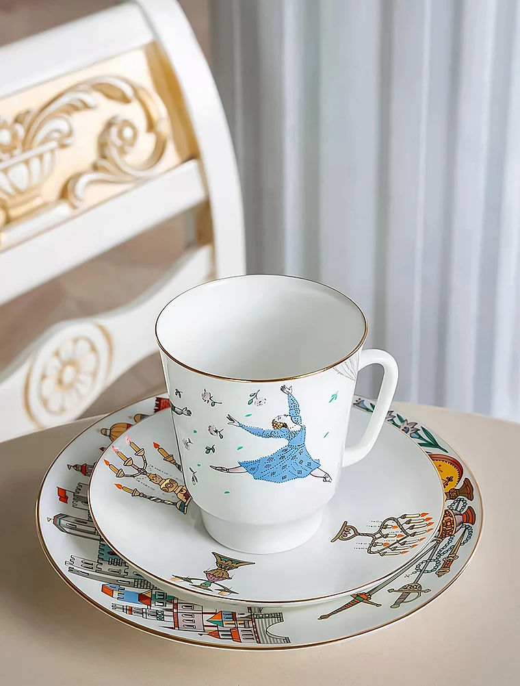 Чайный набор из 3 предметов Ромео и Джульетта от Императорский фарфоровый завод