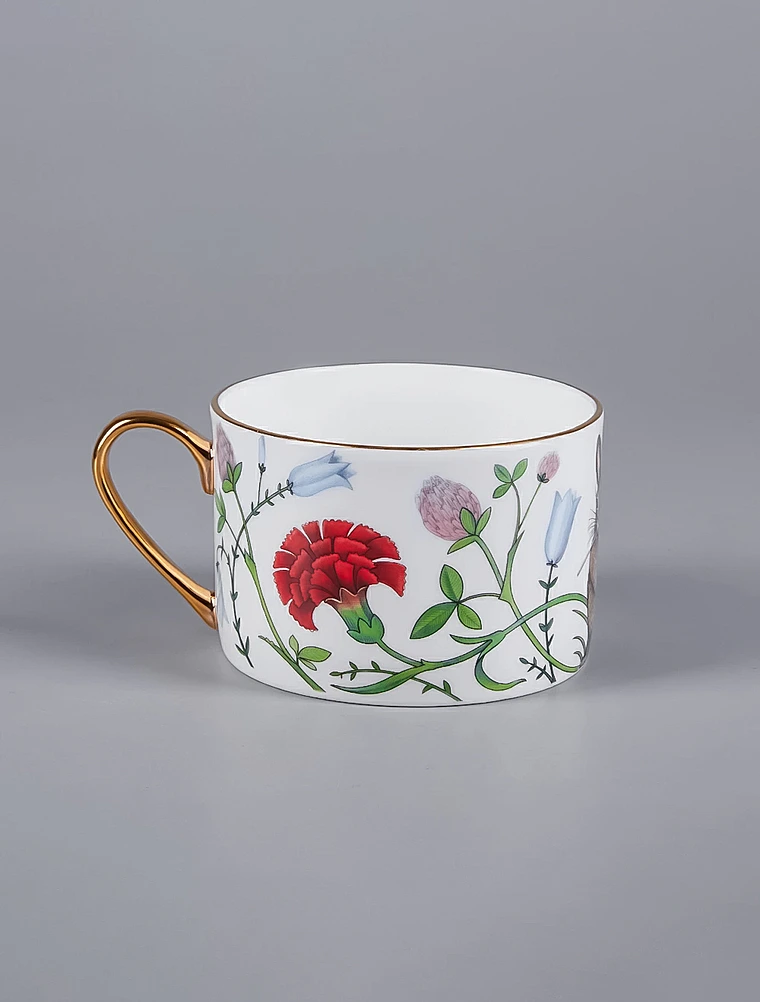 Чайная пара Сад Алисы, 250 мл от Императорский фарфоровый завод