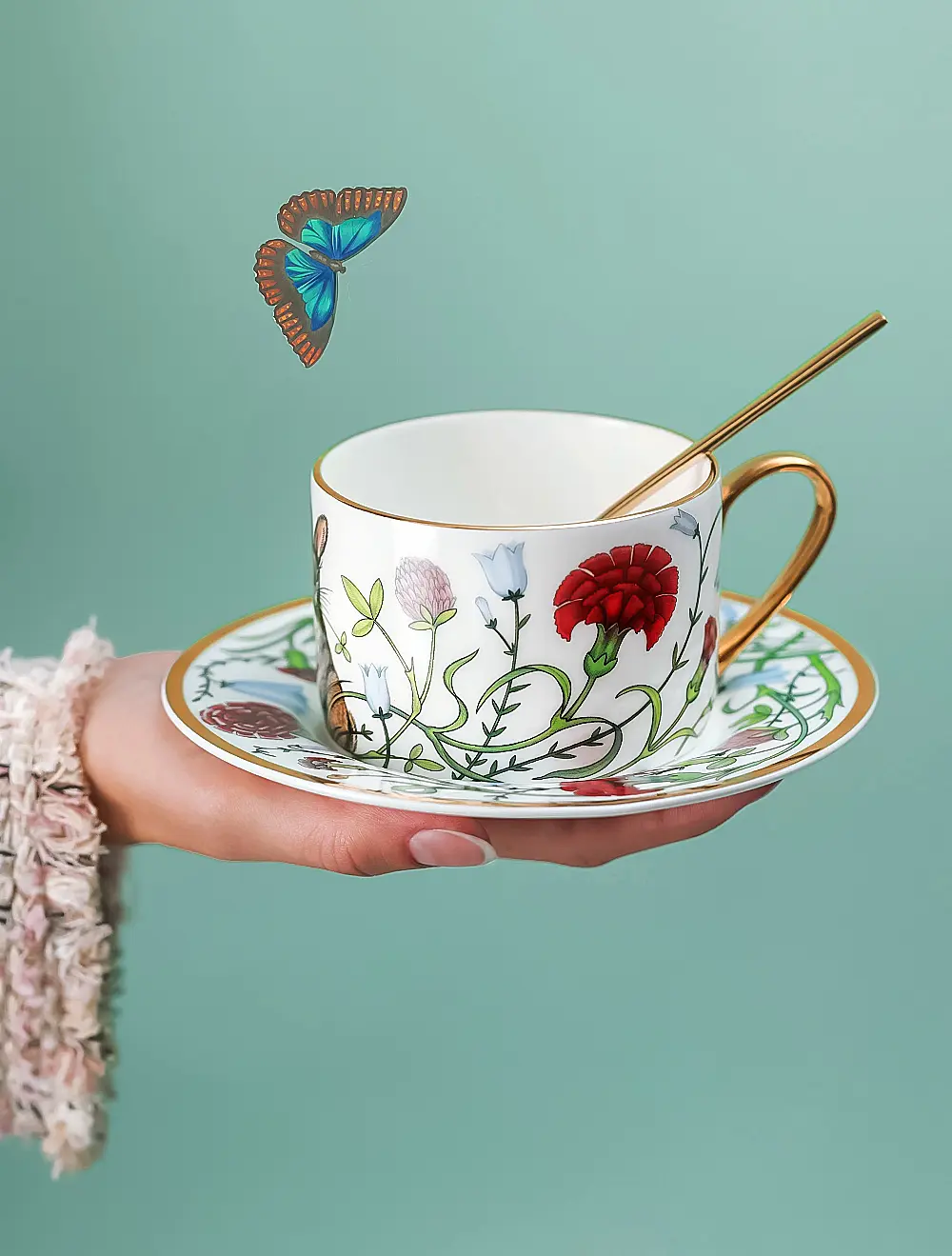 Чайная пара Сад Алисы, 250 мл