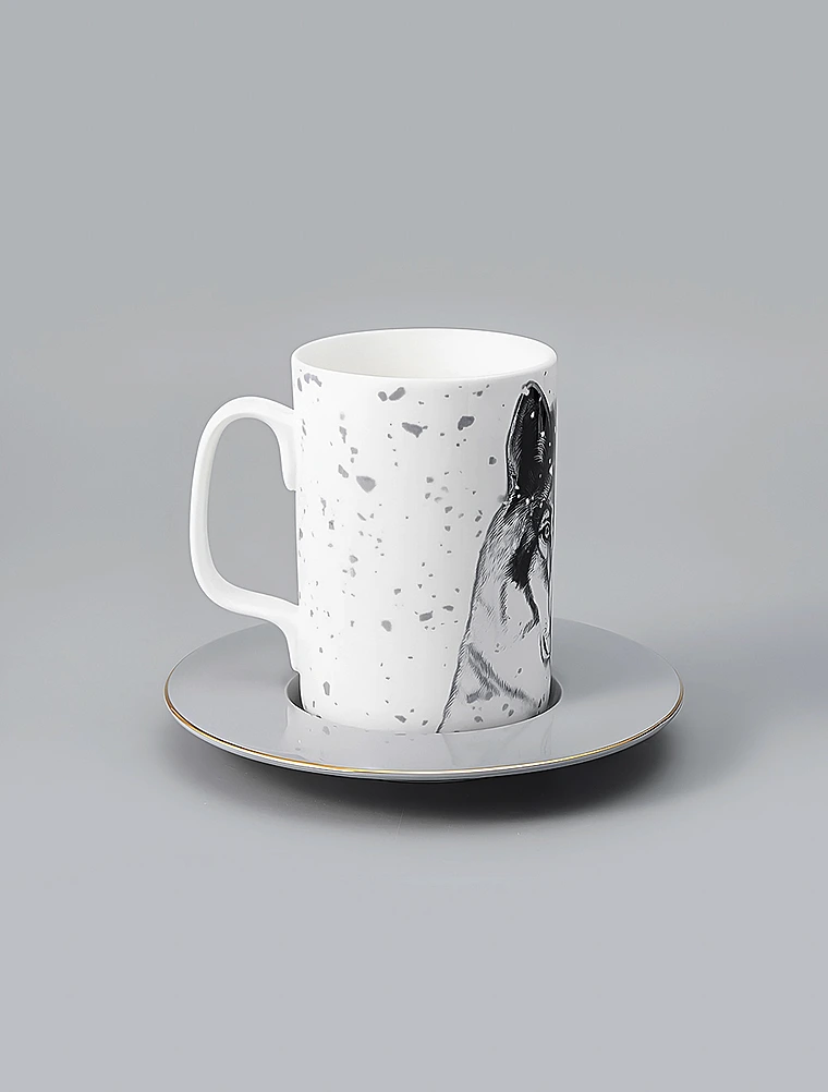 Чайная пара Тотем, 390 мл от Императорский фарфоровый завод