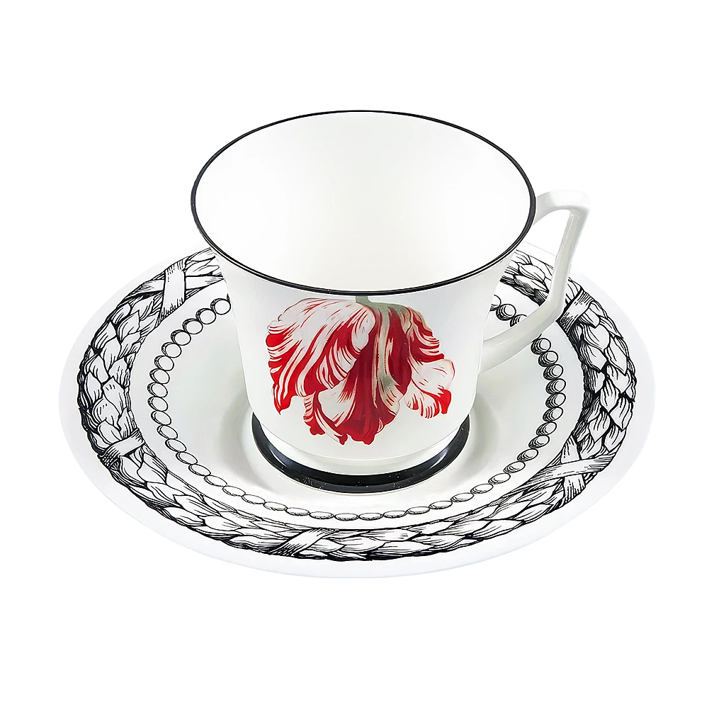 Чайная пара Волшебный сад, 210 мл от Императорский фарфоровый завод