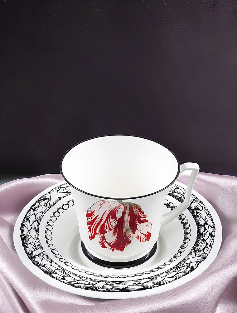 Чайная пара Волшебный сад, 210 мл от Императорский фарфоровый завод