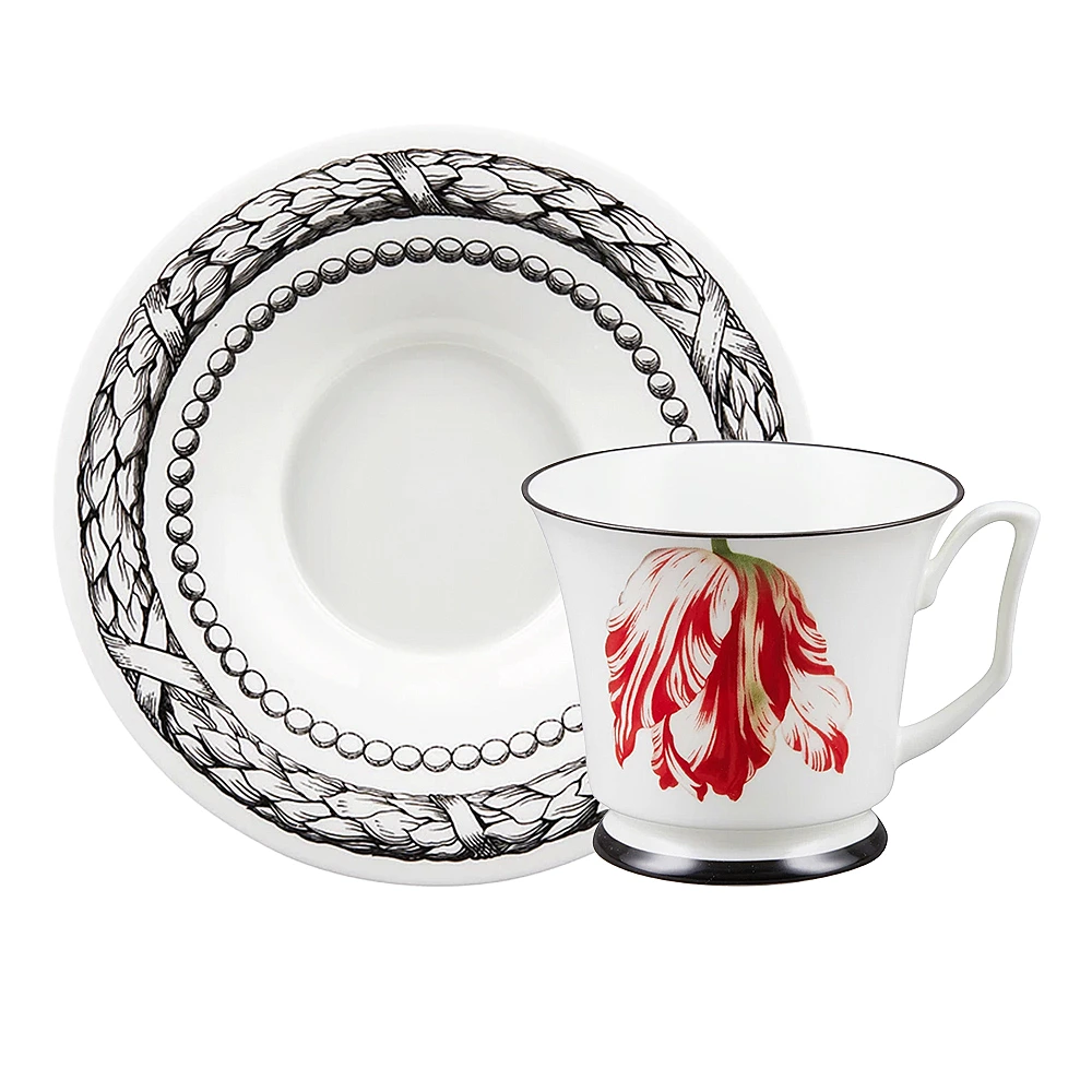 Чайная пара Волшебный сад, 210 мл от Императорский фарфоровый завод