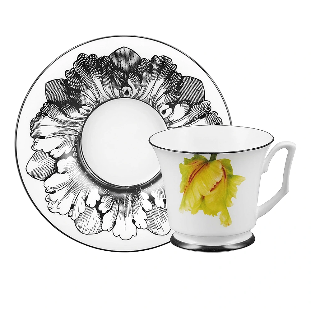 Чайная пара Волшебный сад, 210 мл от Императорский фарфоровый завод