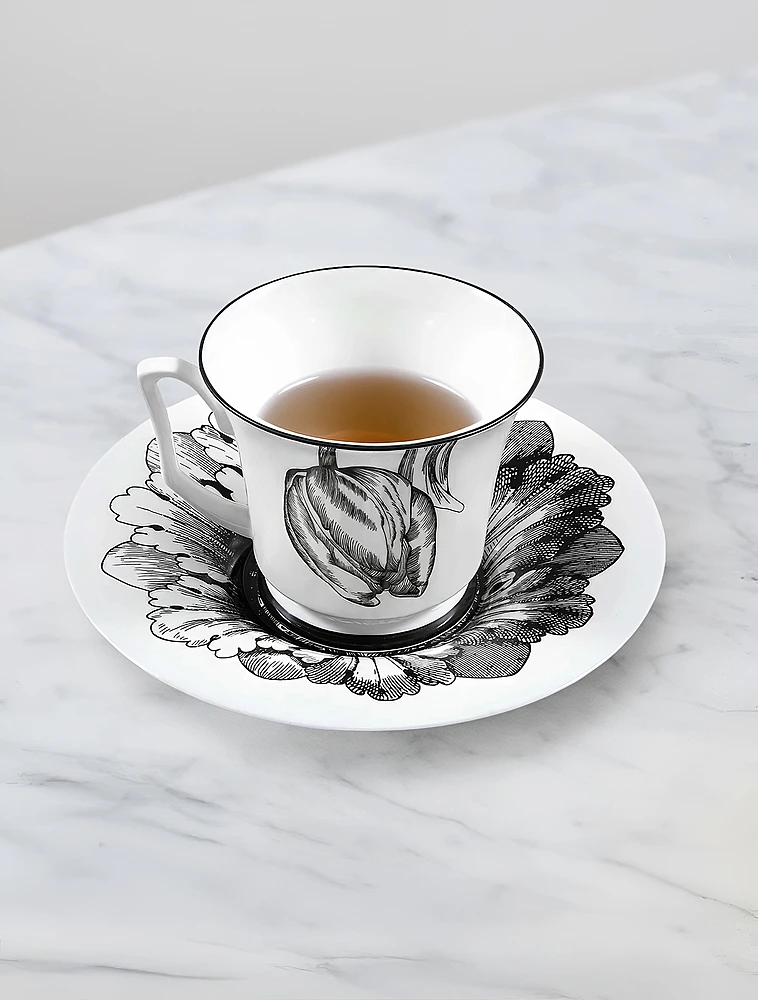 Чайная пара Волшебный сад, 210 мл от Императорский фарфоровый завод