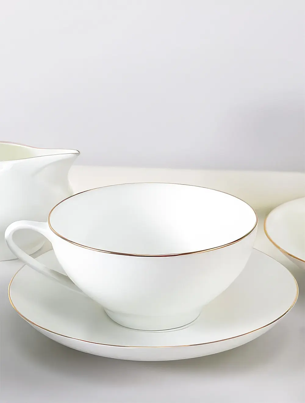 Чайная пара Золотая лента, 300 мл