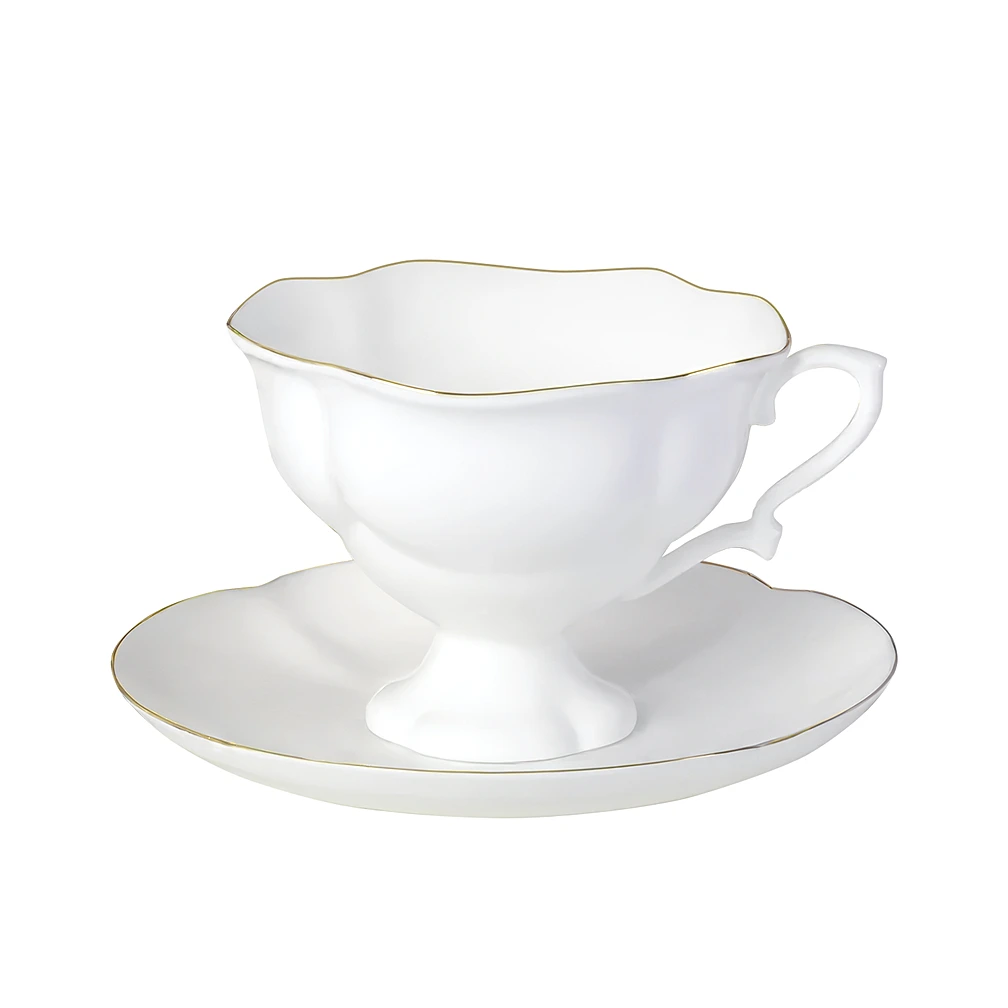 Чайная пара Золотая лента, 220 мл от Императорский фарфоровый завод