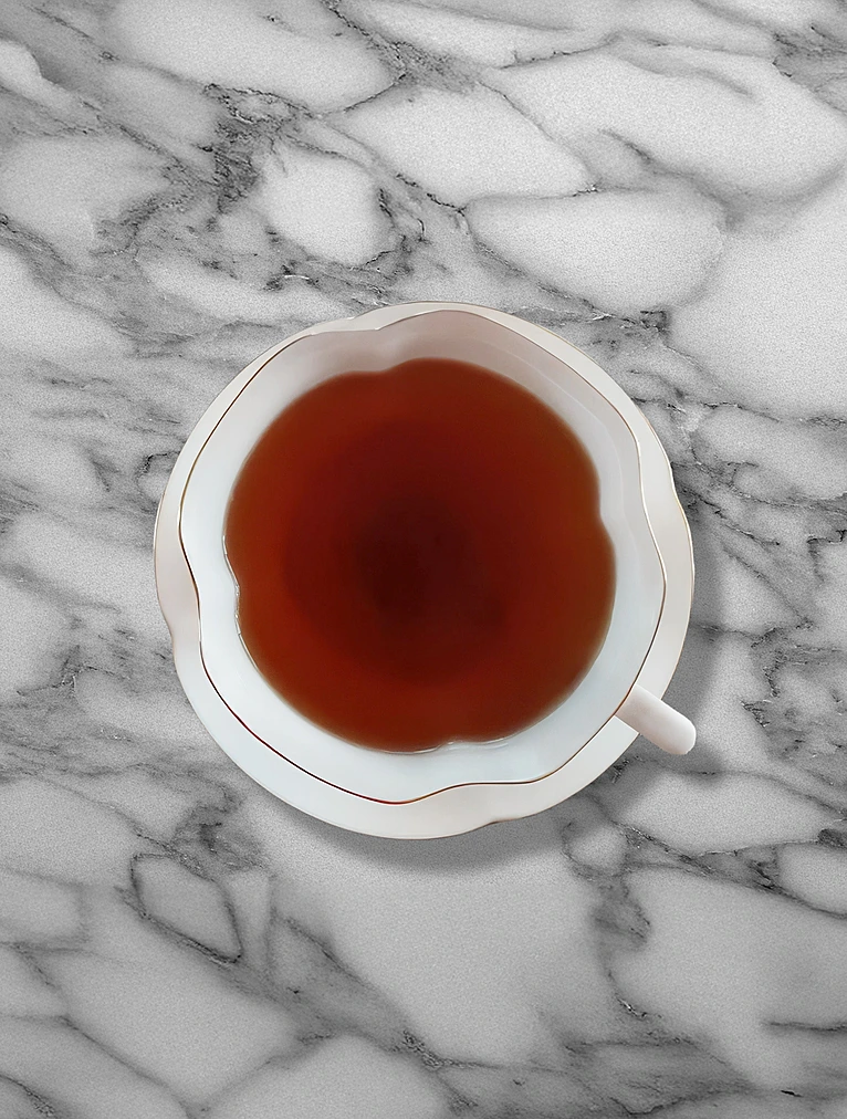 Чайная пара Золотая лента, 220 мл от Императорский фарфоровый завод