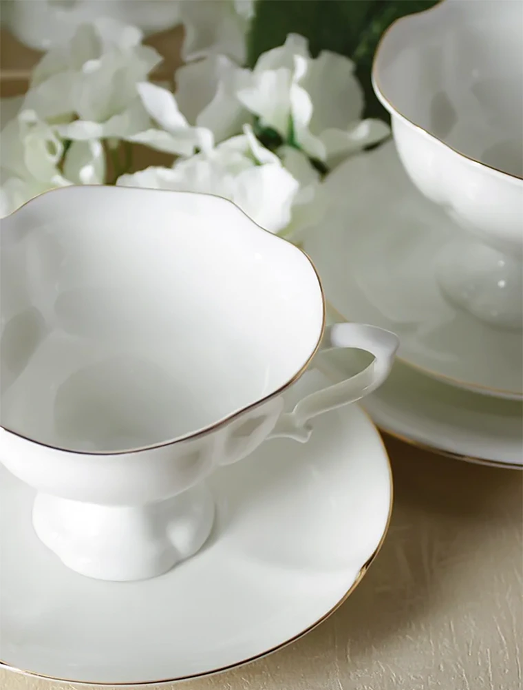 Чайная пара Золотая лента, 220 мл от Императорский фарфоровый завод