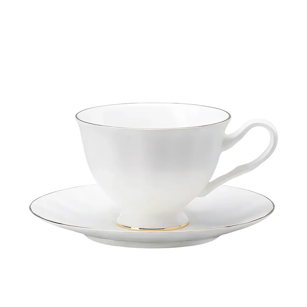 Чайная пара Золотая лента, 220 мл от Императорский фарфоровый завод