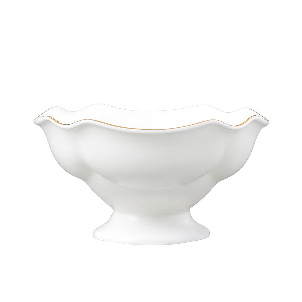 Конфетница Золотая лента, 12,5x7 см от Императорский фарфоровый завод